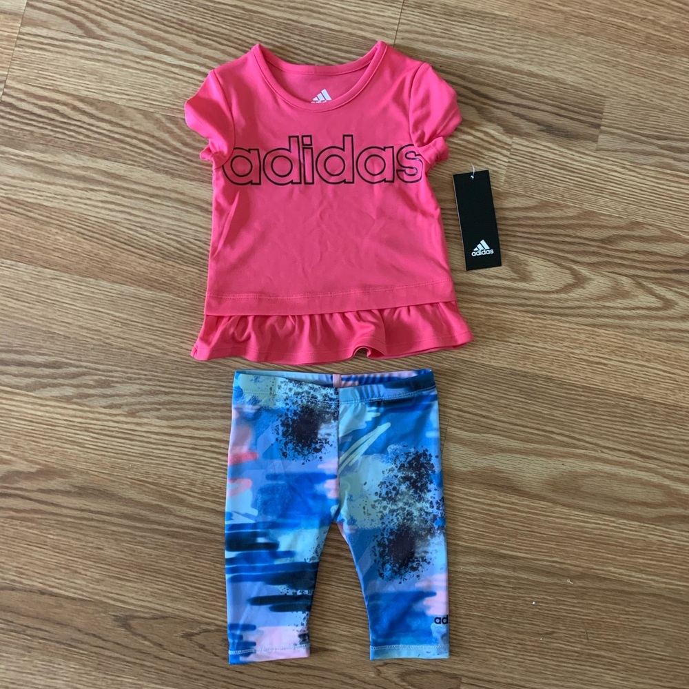 Adidas 2-piece (tights and top)